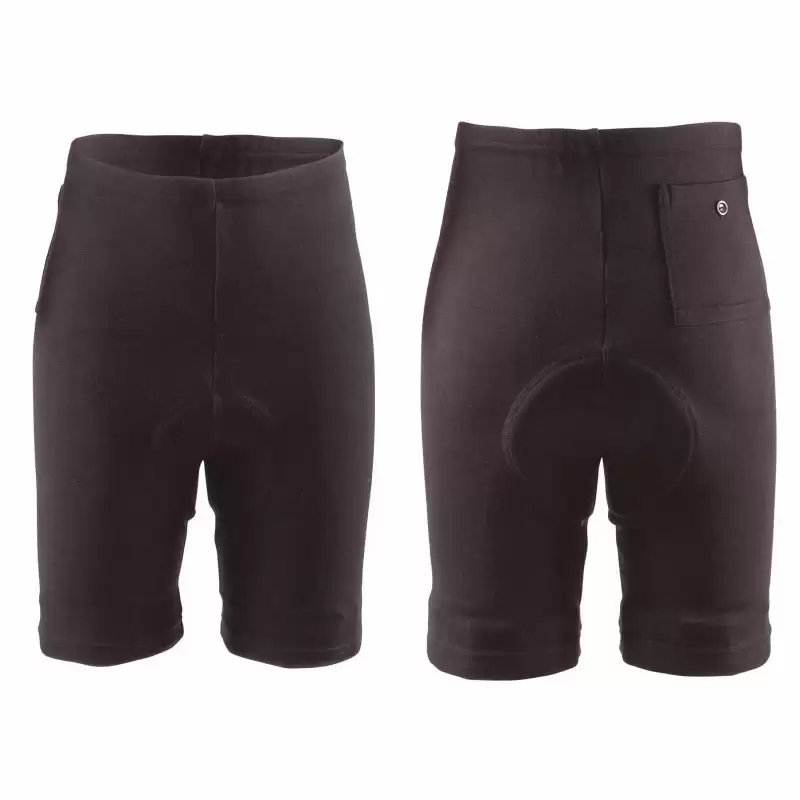 Wolle Vintage Shorts Veloce Größe XL schwarz - image