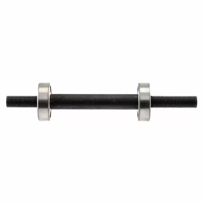 Holed 145mm rear axle for QR hub - image