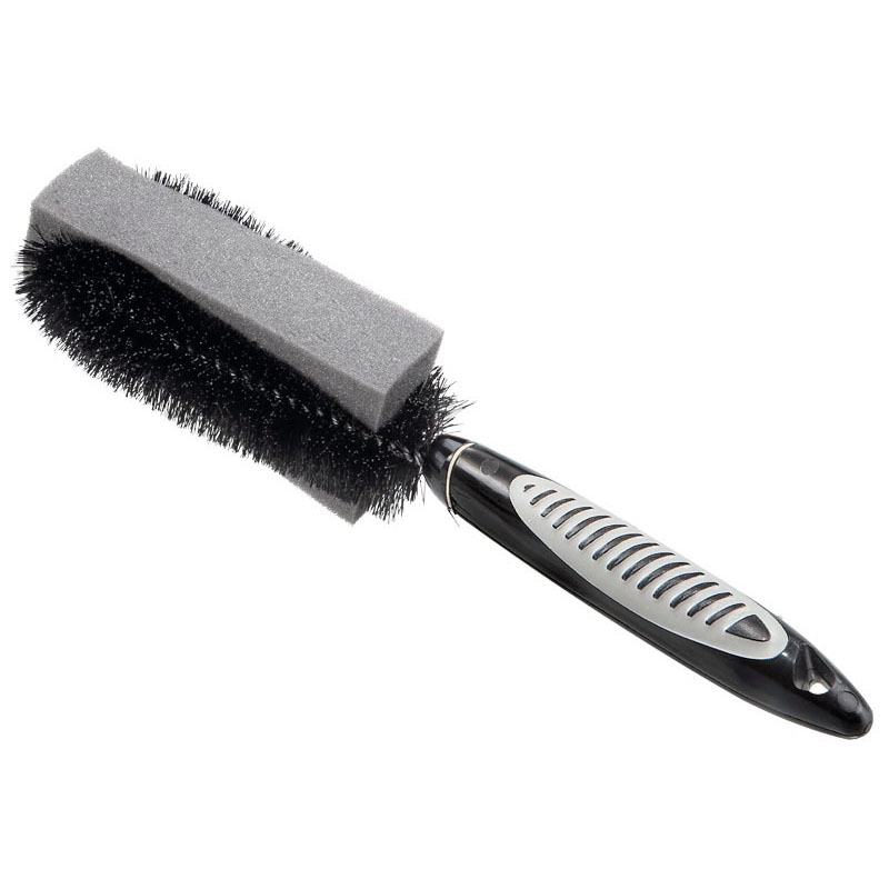 Bcare brush with sponge for frame cleaning
