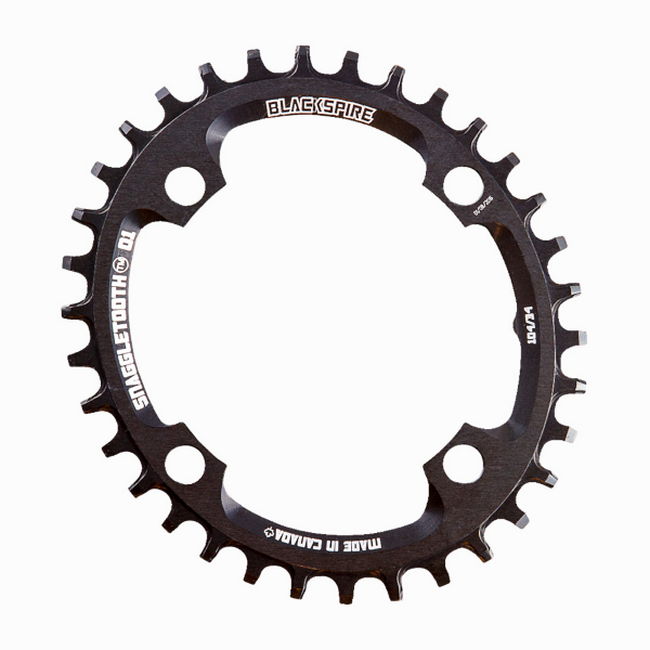 Snaggletooth Chainring oval 32t 94BCD for Sram