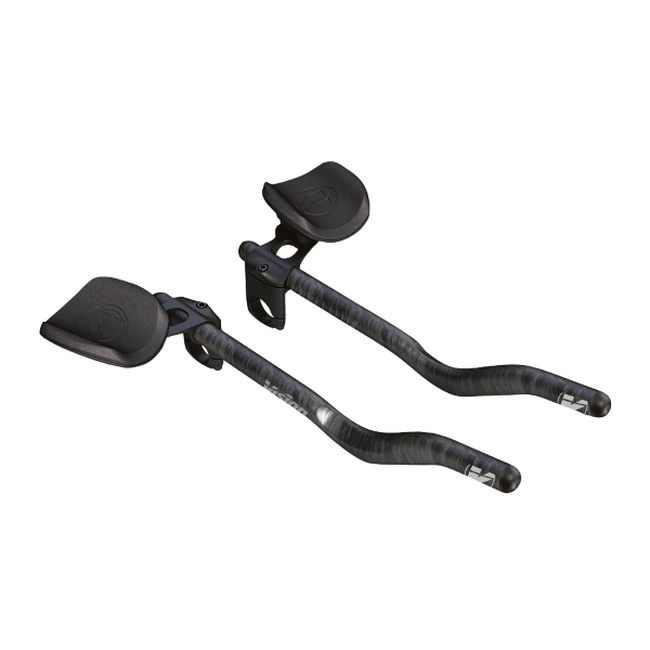 Prolunghe Clip-on TRIMAX CARBON S-Bend Nero