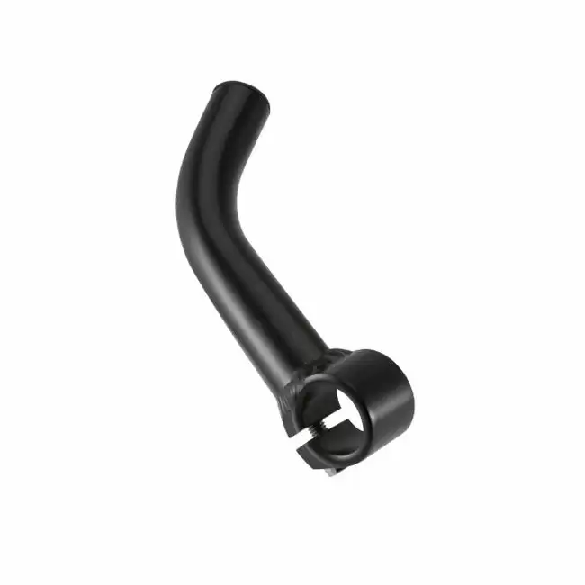 Pair of bar-ends alloy black color - image
