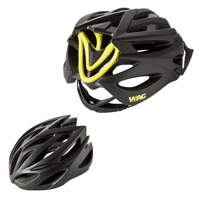 Neutron MTB Racing Helmet Black/Lime Size M (52-58cm)