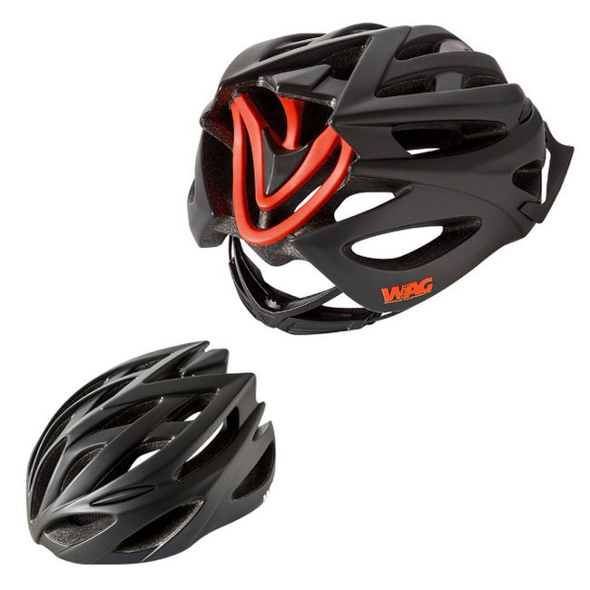 Racing MTB Helmet Neutron Black/Red Size M (52-58cm)