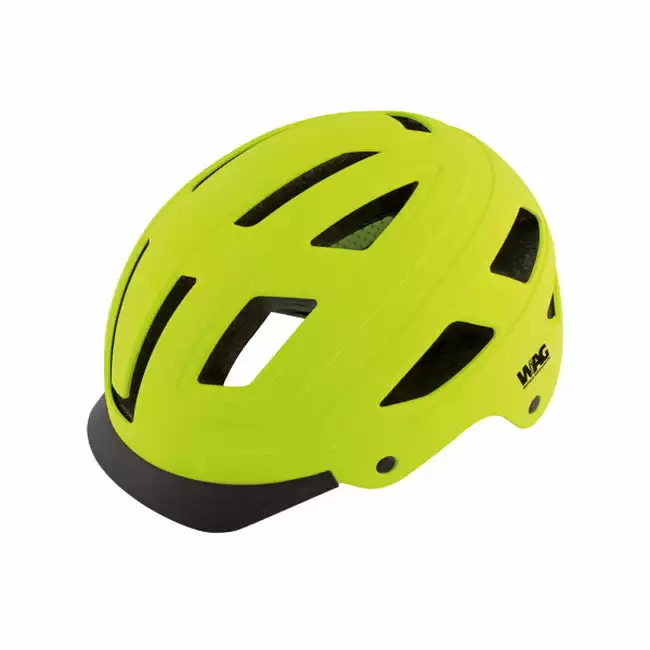 City Helmet Neon Yellow High Visibility Size M (55-58cm) - image