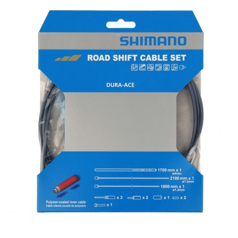 送料無料の通販 Cable Change Kit Dura-Ace 9000 Gray Polymeric Coating SH アイドルグッズ