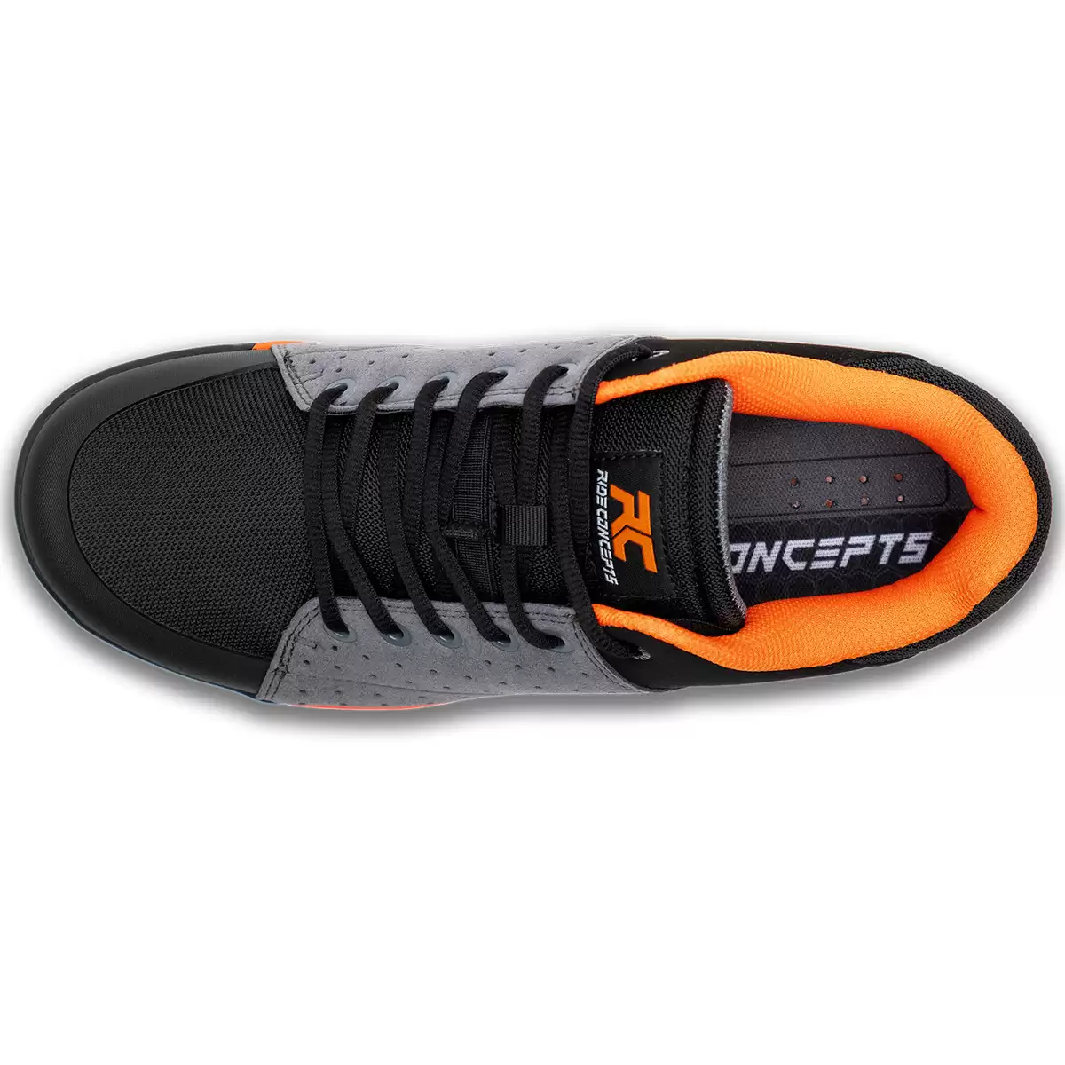 Orangefarbene Livewire Flat MTB-Schuhe, Größe 46,5 #2