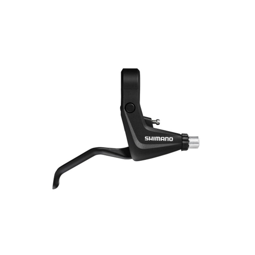 Alavanca de freio bl-t 4000rl direita para v-brake 2 dedos preto.