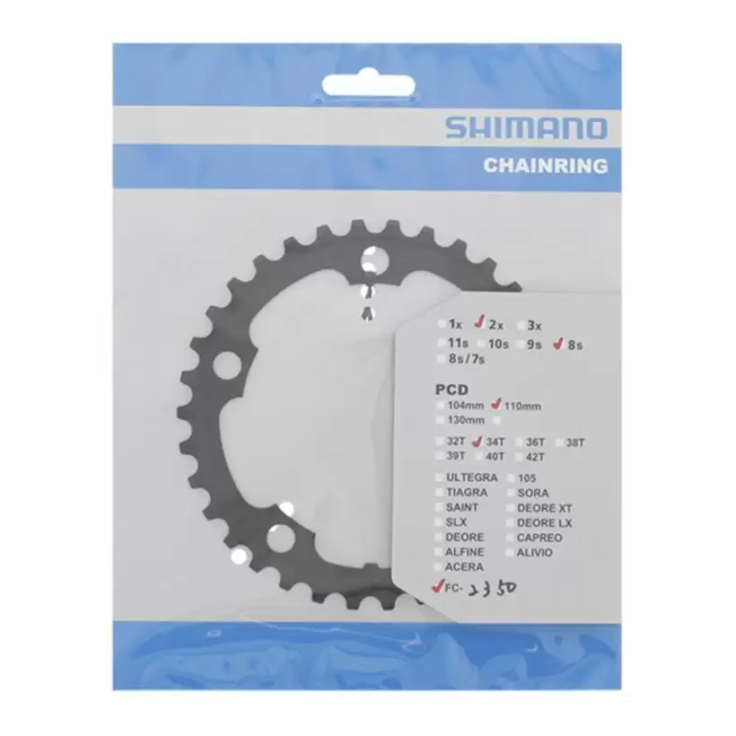 Shimano deore 34t discount chainring