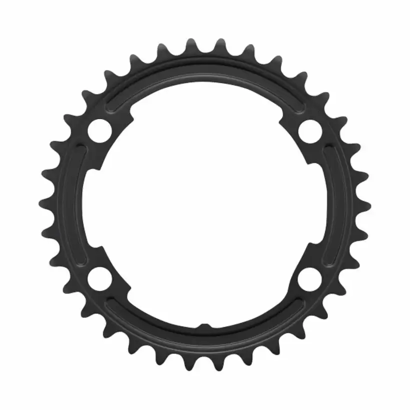 Chainring 34T MS 105 FC-R7000 for Double Chainring 50/34T 11s Black - image