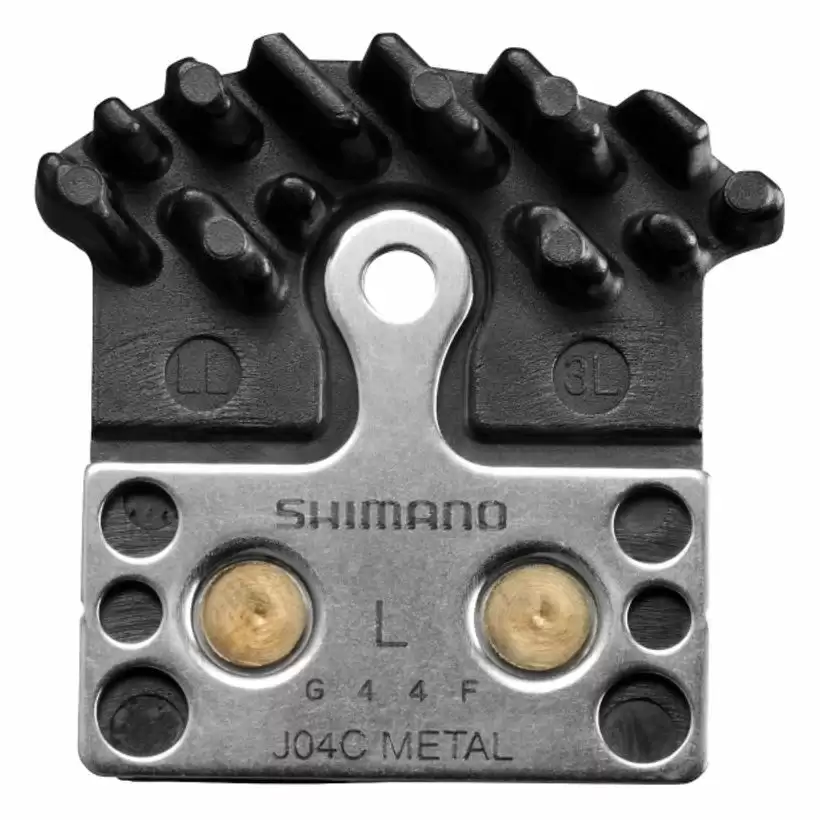 Pair disc brake pads J04C ice tec metal aero system XTR / XT / SLX #1