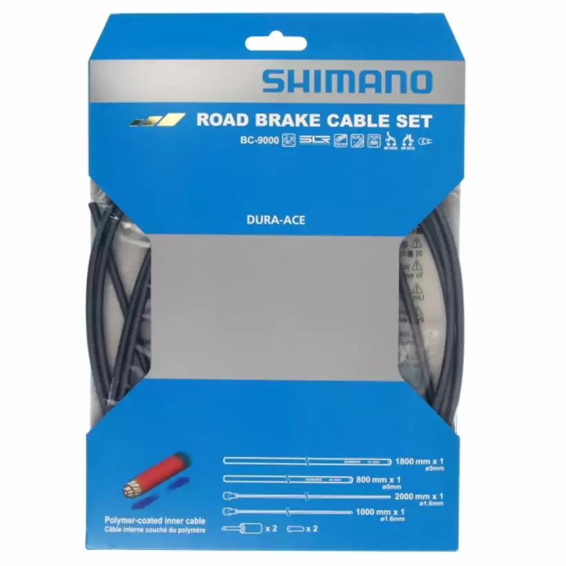 Brake Cable Kit Dura-Ace BC-9000 Polymer Coated Grey - image