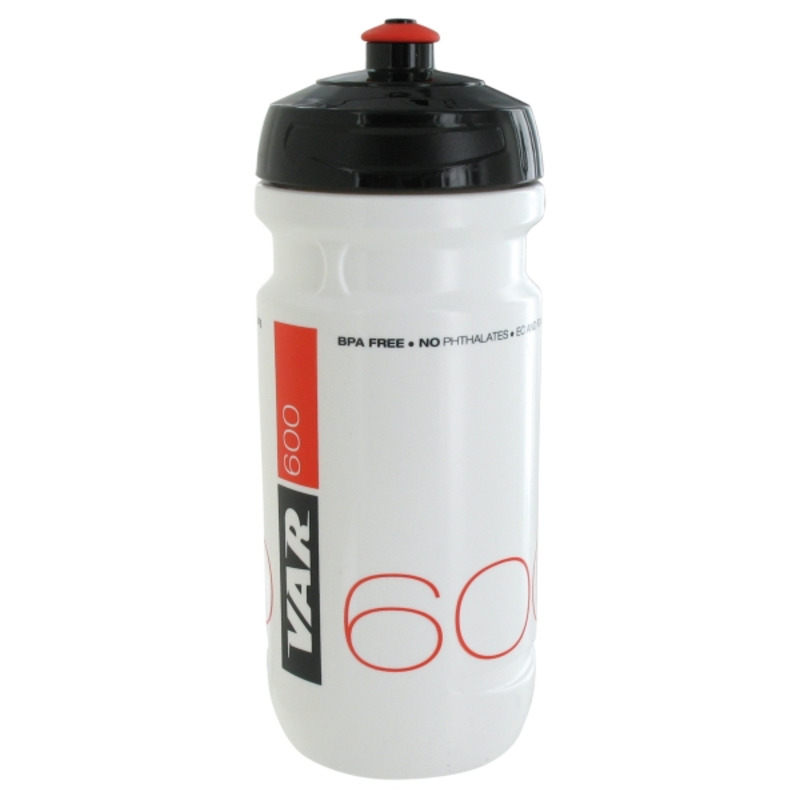 Borraccia 600ml Bianco/Nero/Rosso