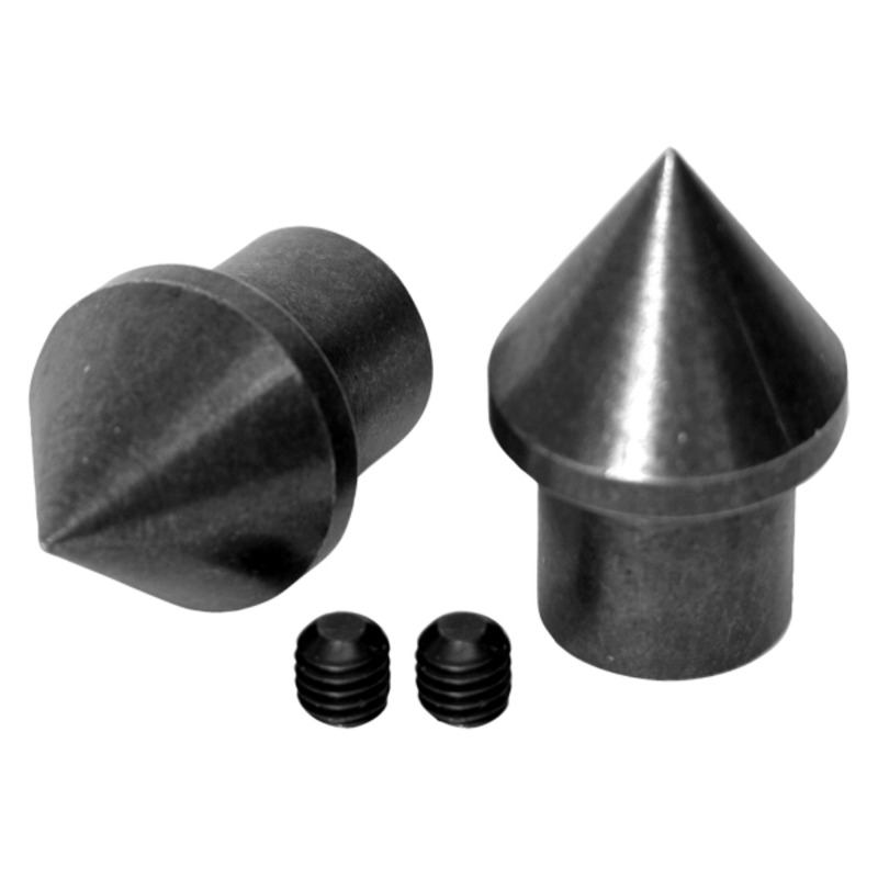 Set 2 centering cones for wheel truing stand CR-07400