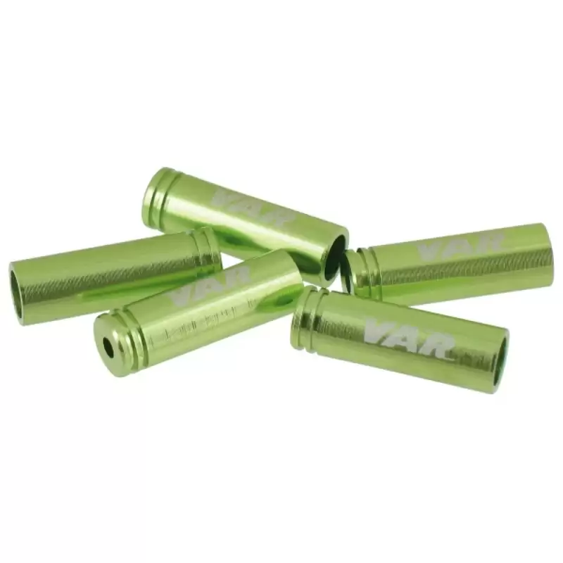 Cable Casing End 100pz 4mm Acero Verde - image