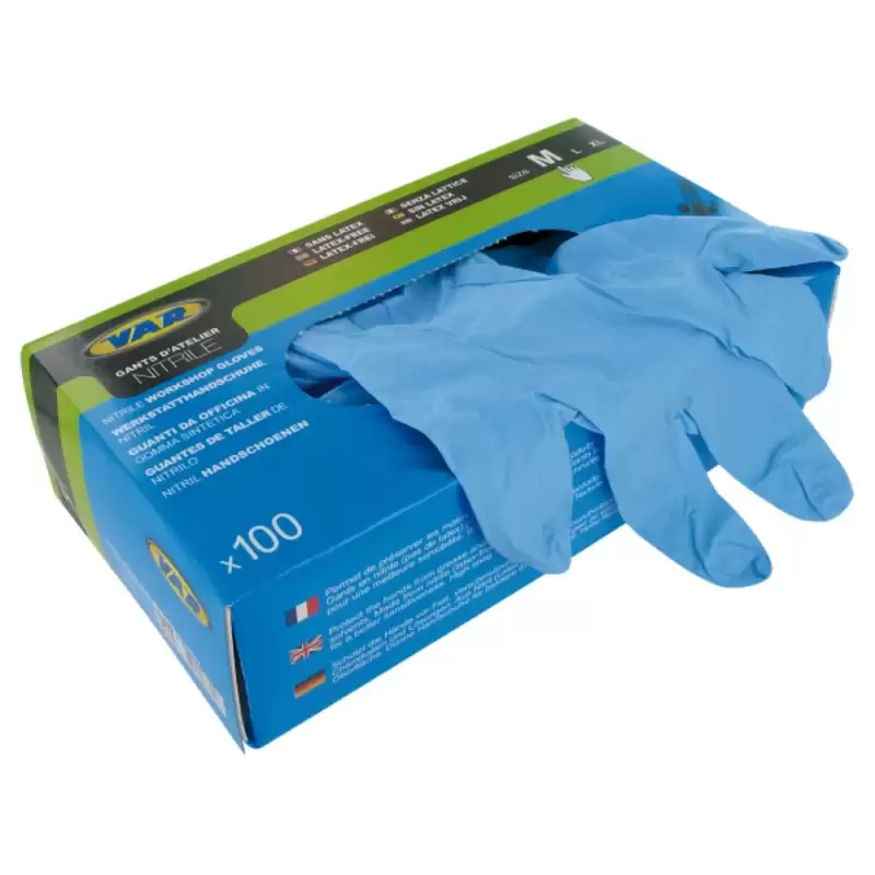 Plastic Gloves 100pz size M - image