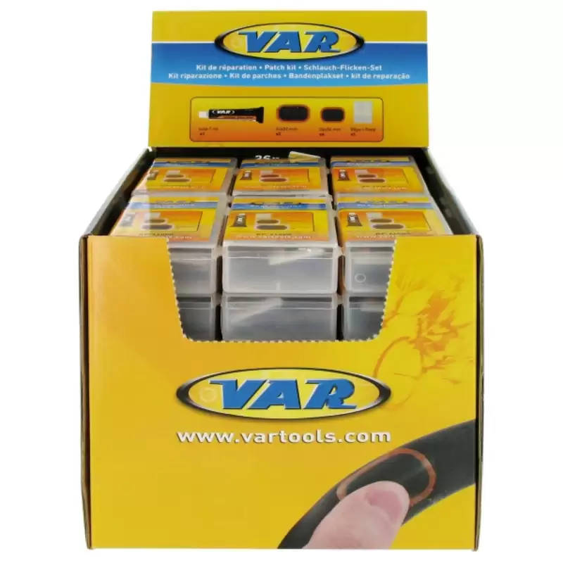 Vulcanizing Patch Kit 36 Pieces Box #1