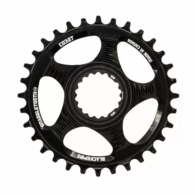 Chainring Snaggletooth 34T Direct Mount Cannondale Black - image