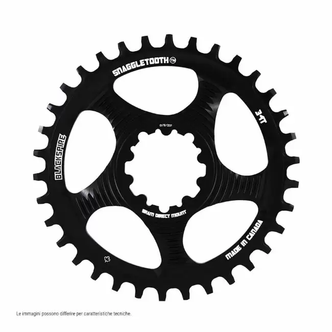 Chainring Snaggletooth 36T Direct Mount Sram Boost Black - image