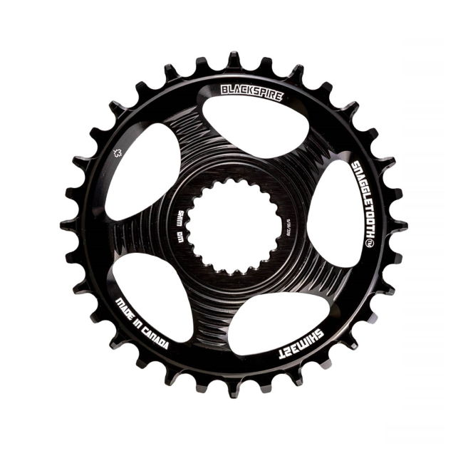 Chainring Snaggletooth Direct Mount Shimano 12v 30T Black