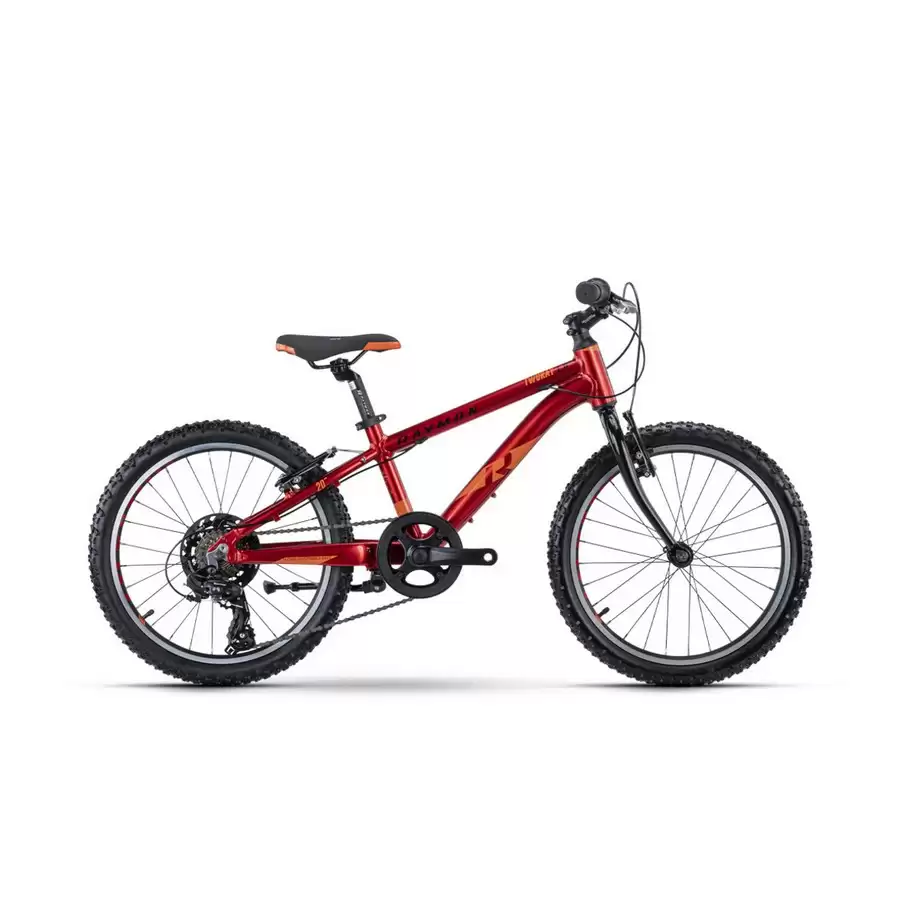 Bicicletta MTB Bambino 6-8 Anni TwoRay 1.0 20'' 7v Rosso/Arancio #2