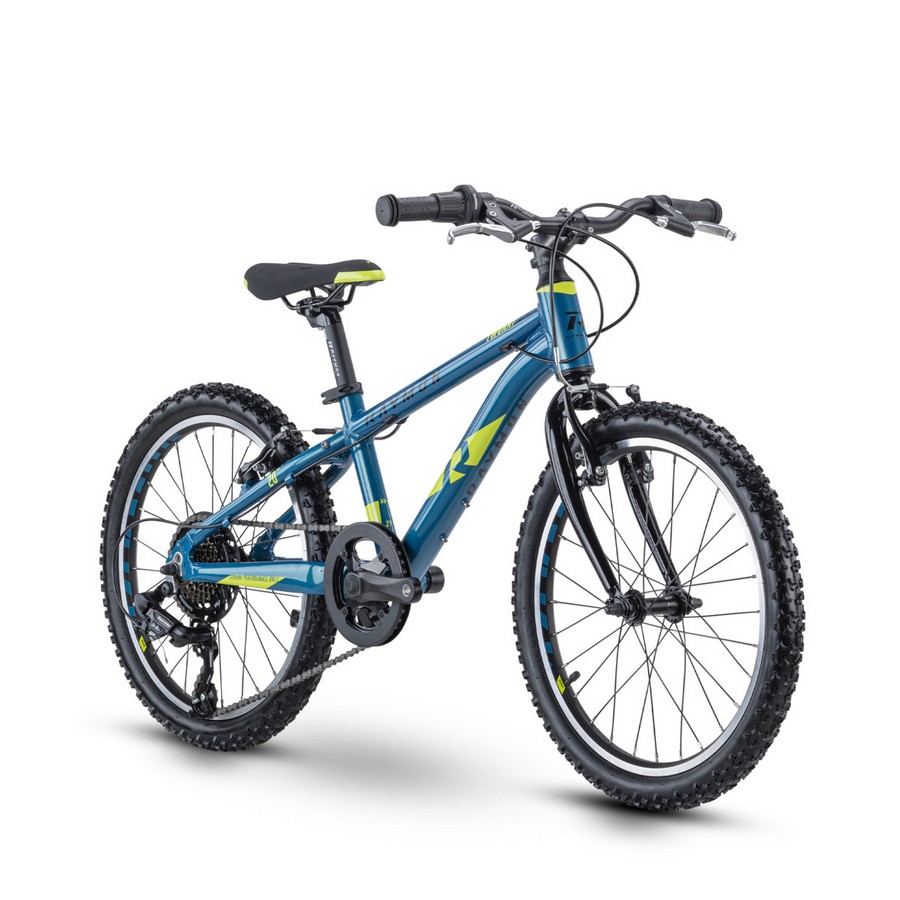 Bicicletta MTB Bambino 6-8 Anni TwoRay 1.0 20'' 7v Blu/Verde