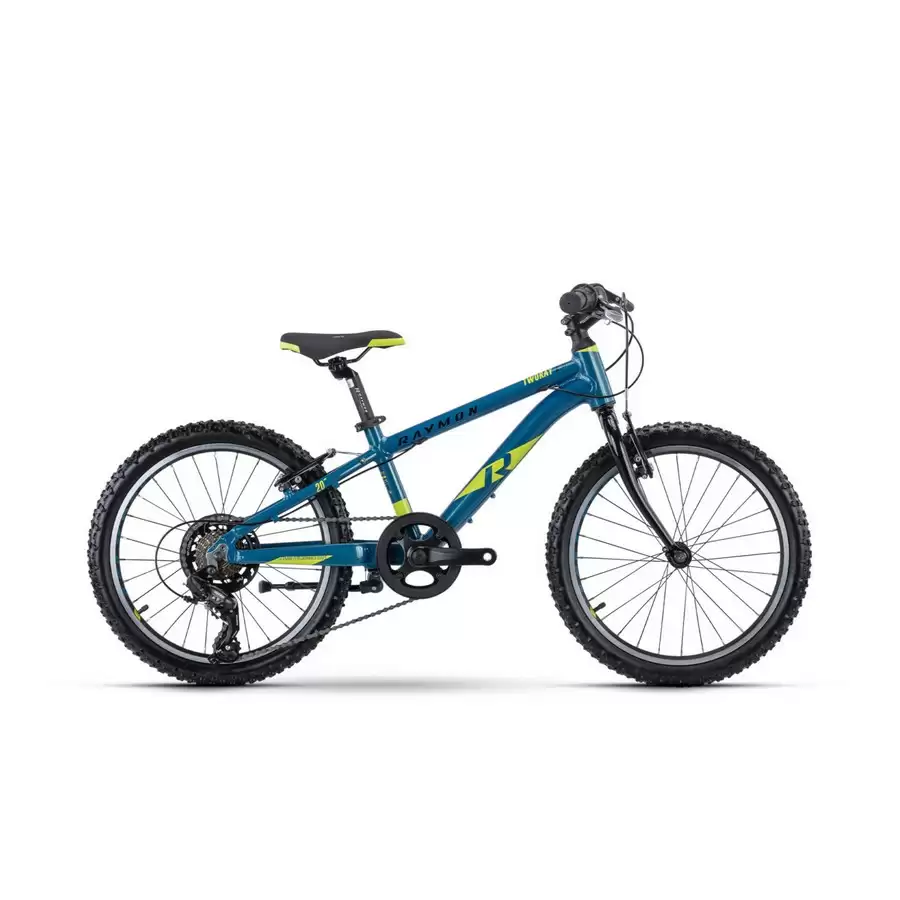 Bicicletta MTB Bambino 6-8 Anni TwoRay 1.0 20'' 7v Blu/Verde #2