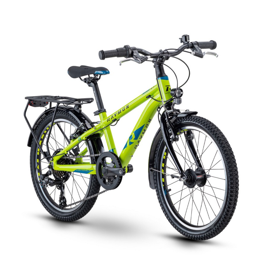 Bicicletta Bambino 6-8 Anni TwoRay 1.5 Street 20'' 7v Verde/Blu