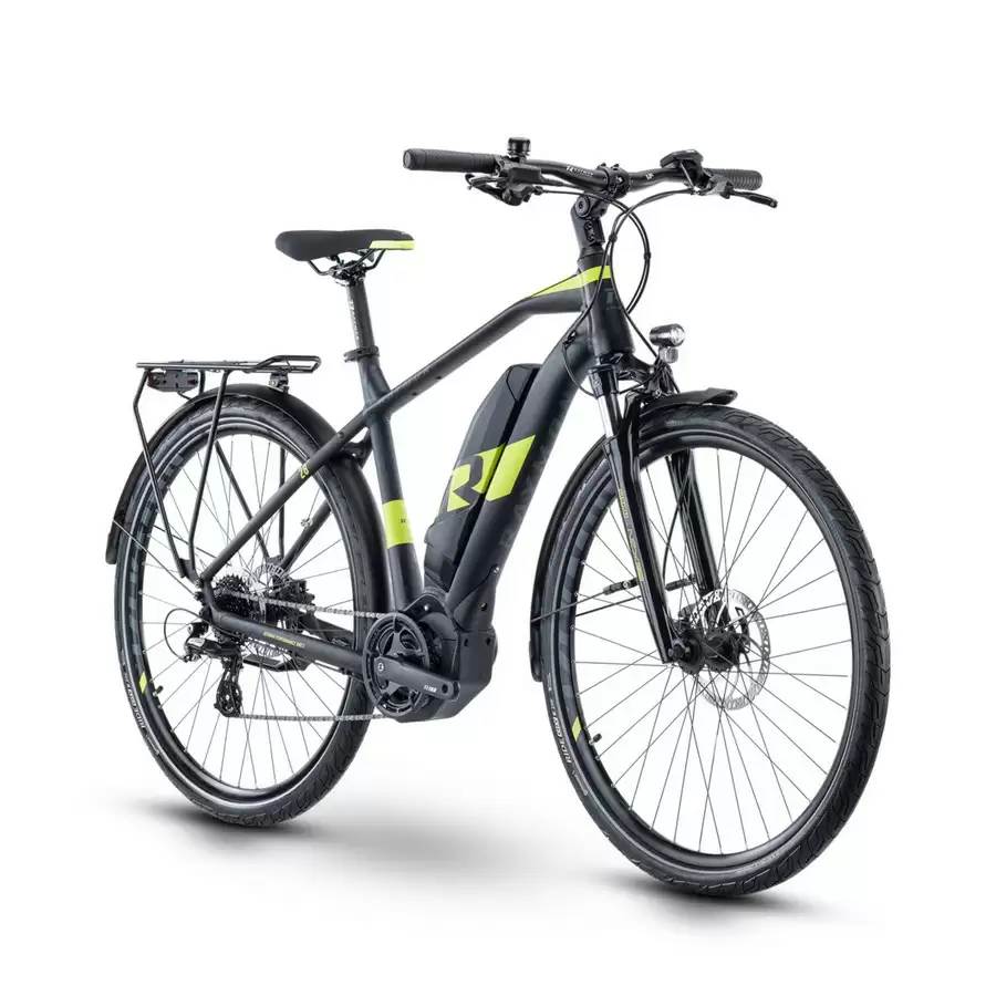 TourRay E 1.0 Uomo 28'' 8v 400Wh Yamaha PW-CE Nero/Verde 2021 Taglia 52 - image