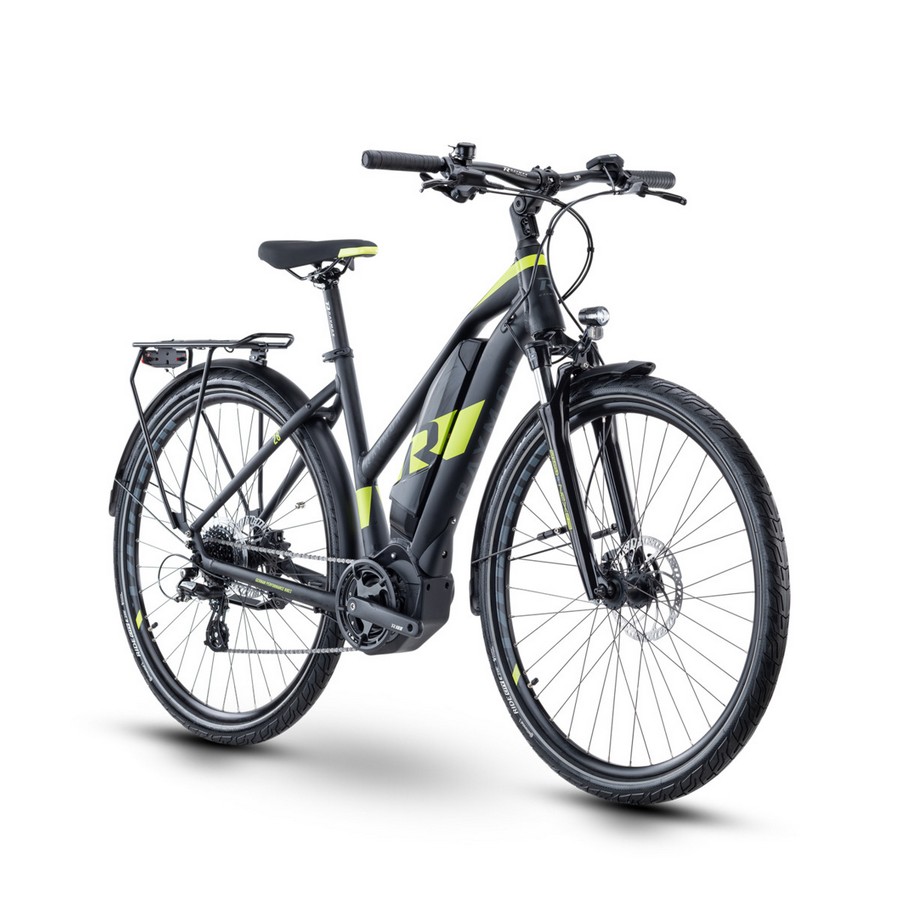 TourRay E 1.0 Donna 28'' 8v 400Wh Yamaha PW-CE Nero/Verde 2021 Taglia 48