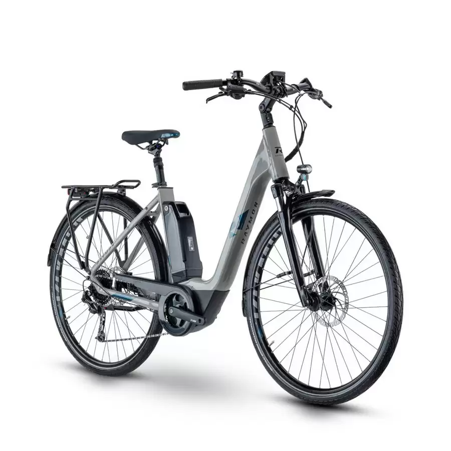 CityRay E 3.0 Wave 28'' 9v 500Wh Yamaha PW-TE Grigio/Blu 2021 Taglia 50 - image