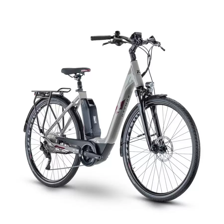 CityRay E 5.0 Wave 26'' 10s 500Wh Yamaha PW-ST Grey/Red 2021 Size 45 - image