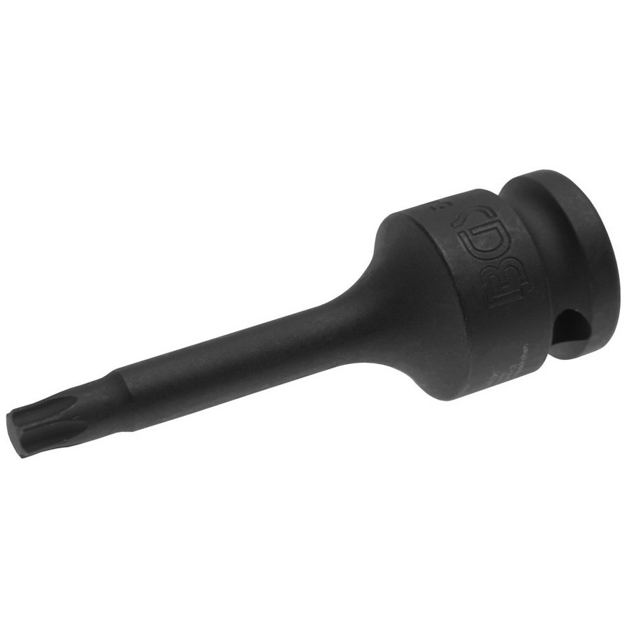 BGS 5480-T40 | Embout de clé à douille | Longueur 75 mm | 12,5 mm (1/2") | Profil en T (pour Torx) T40