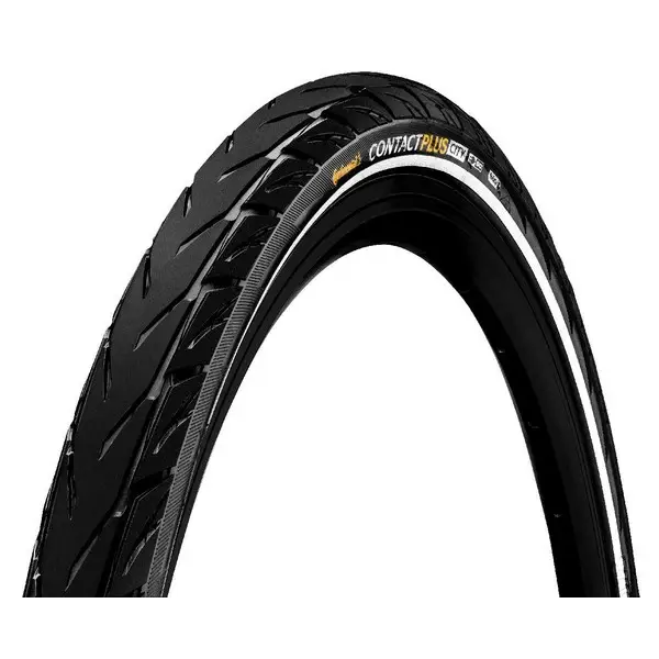 Copertone City Contact Plus City 27,5x2,20 Nero Riflettente - image