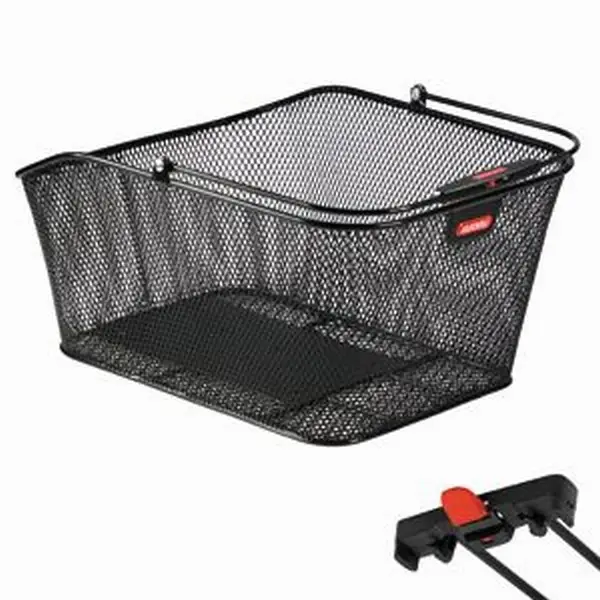 Rear Wheel Basket City 2 Narrow Mesh Black - image