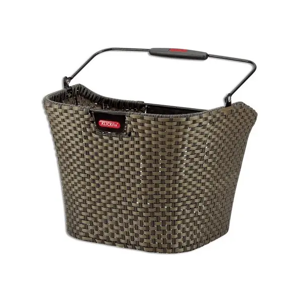 Cestino Anteriore Structura Intrecciato Beige 16L - image