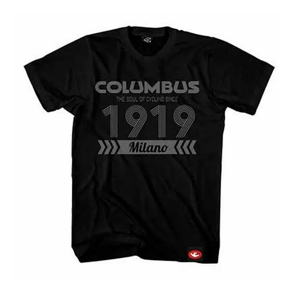 T-Shirt Columbus 1919 Nero Taglia L - image