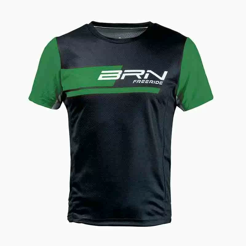 Maglia Freeride Nero/Verde Taglia L - image