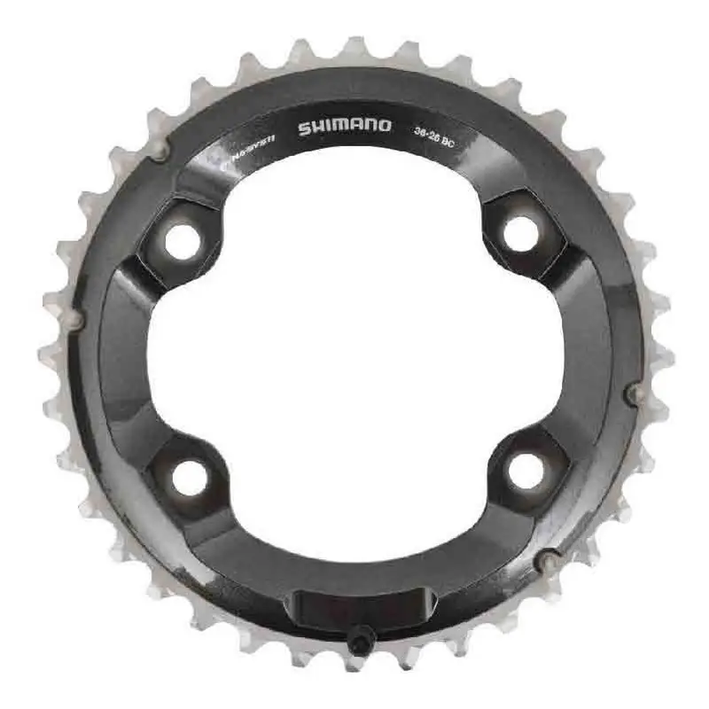 Kettenblatt 34 Zähne FC-M8000 2x11 (34-24) Lochkreis 96 mm - image