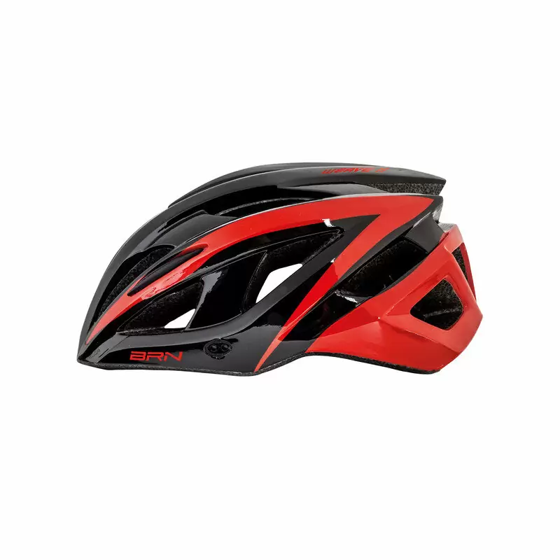 casco weave ii nero/rosso taglia l #1