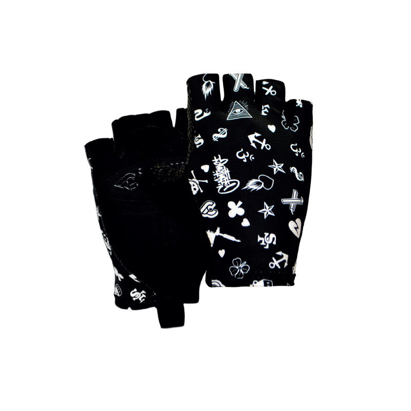 Short Finger Gloves Icons Size M