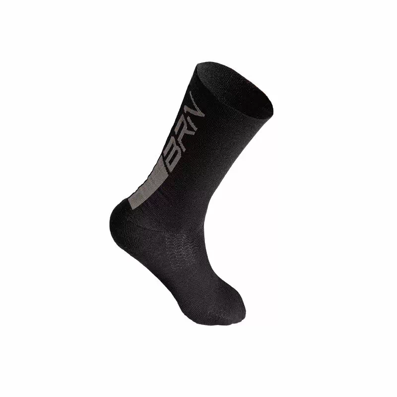 Winter Merino Socks Black/Grey Size L/XL (43-46) - image