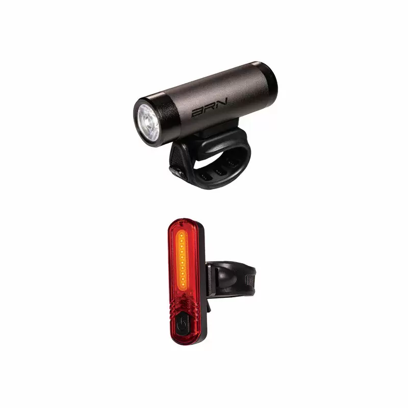 Front and Rear Light Kit Roller 400 lumens + Bolt - image
