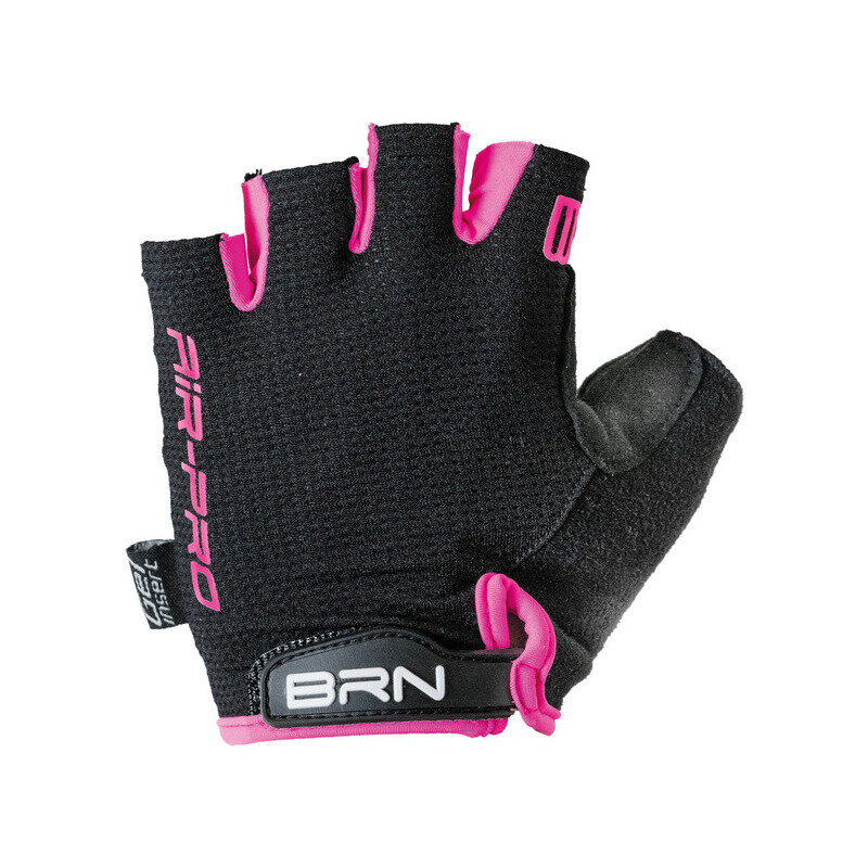 Guantes Dedos Cortos Air Pro Negro/Morado Talla L