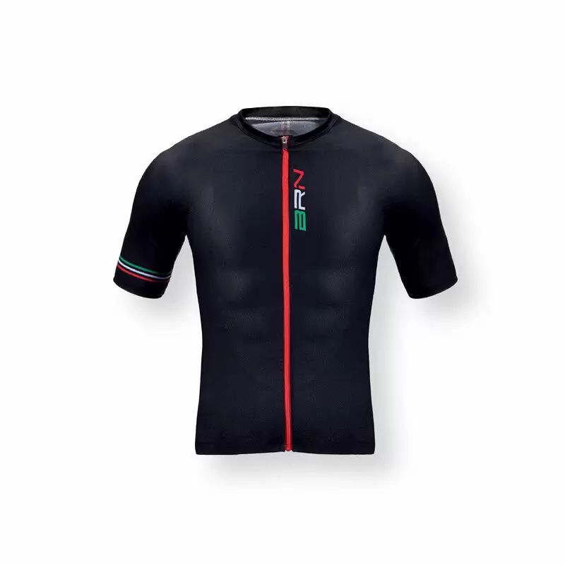 Maglia Cross Road Nero/Italia Taglia L - image