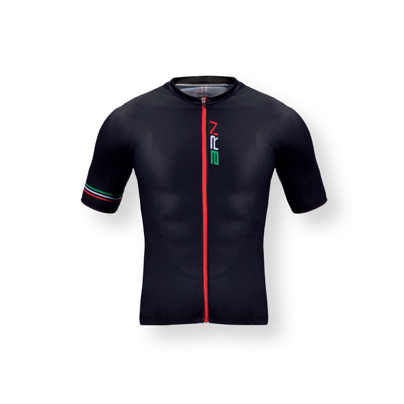 Maglia Cross Road Nero/Italia Taglia 3XL