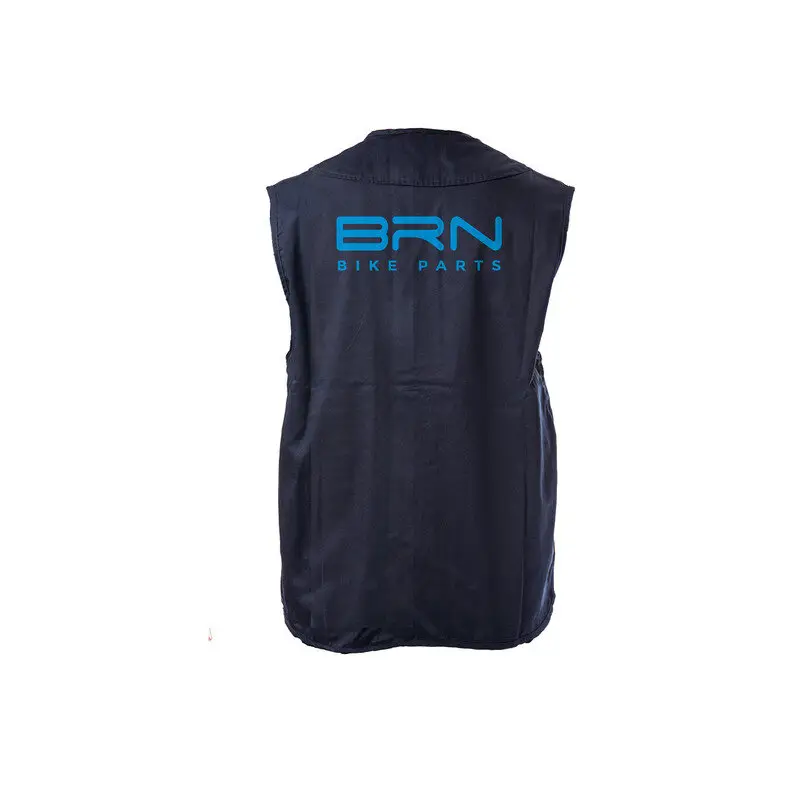 Blue Logo Work Vest Size M #1