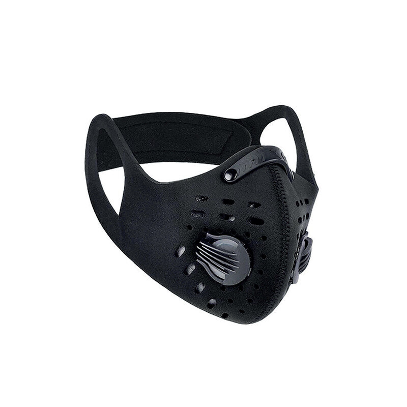 Sport 1 Maske Schwarz mit FFP2-Filter