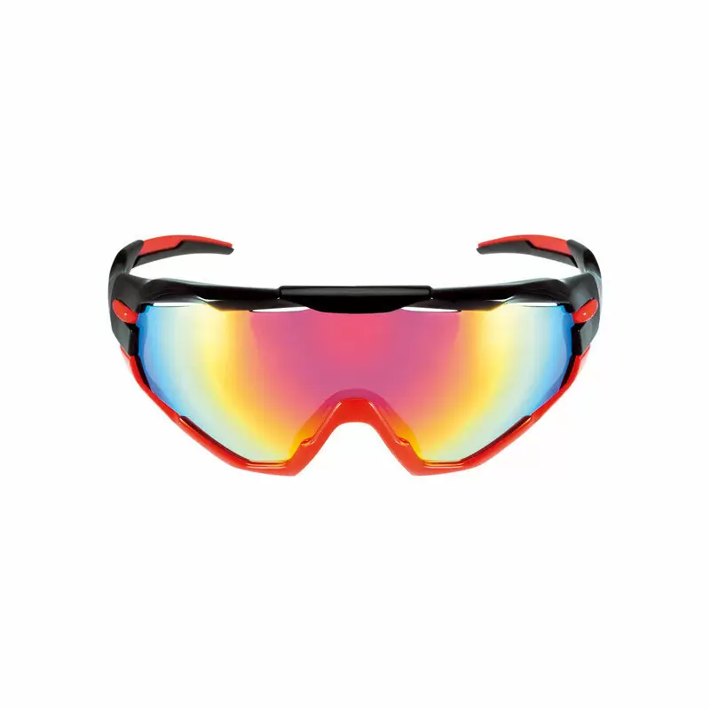 Óculos RX01 Preto/Vermelho #1