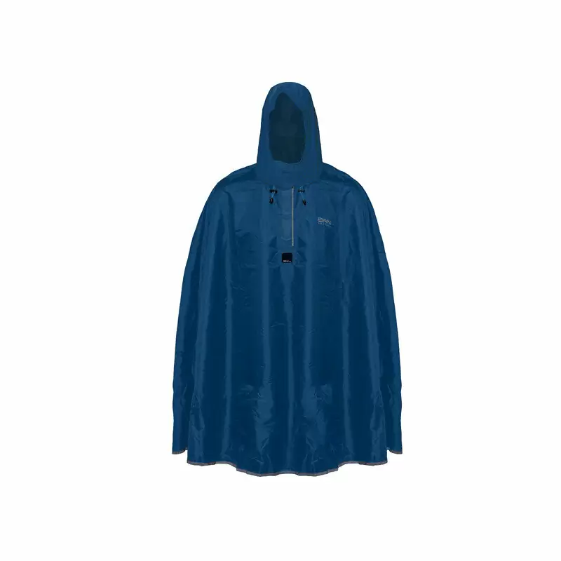 Poncho Imperméable Bleu Taille S/M - image